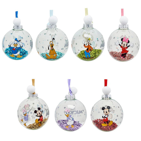 Disney Mickey Julekule Med Valgfritt Navn 2